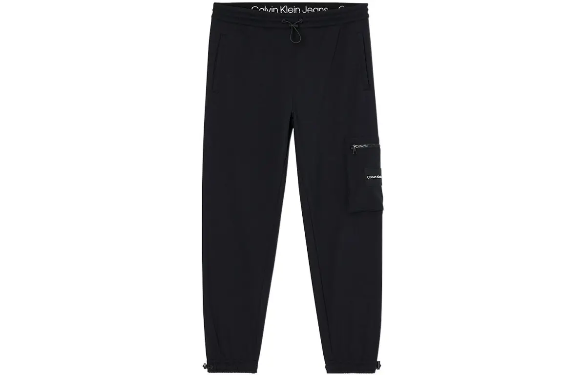 CALVIN KLEIN Knitted Sweatpants Men's Black