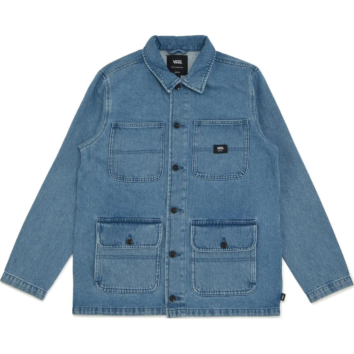 Vans Jackets Men's Blue Lapel Moderate Workwear