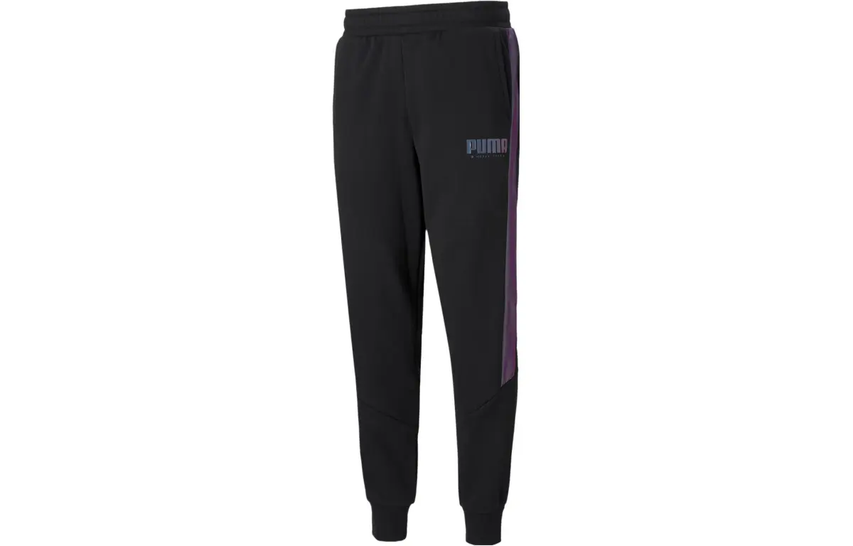 PUMA Knitted Sweatpants Men's Black