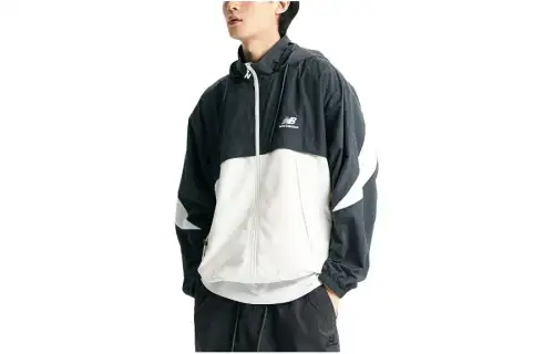 New Balance Jackets & Coats Men's Gray