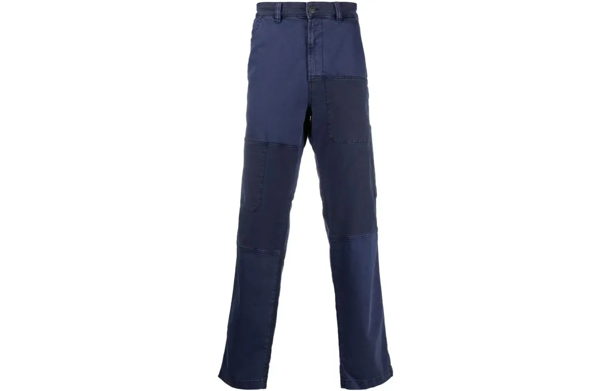 DIESEL Jeans Men's Blue Moderate Straight Fit Pants