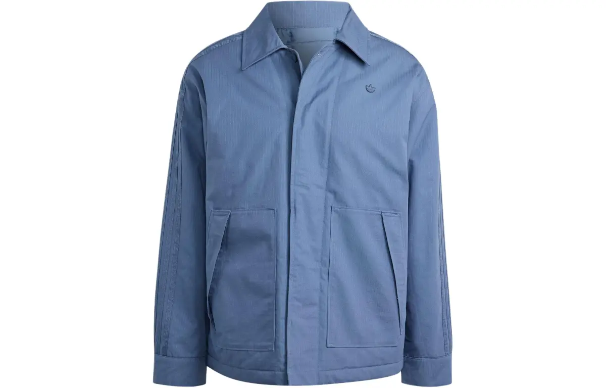 Adidas Originals Premium Essentials Premium Essentials+Jacket Jackets & Coats Men's Gray Blue