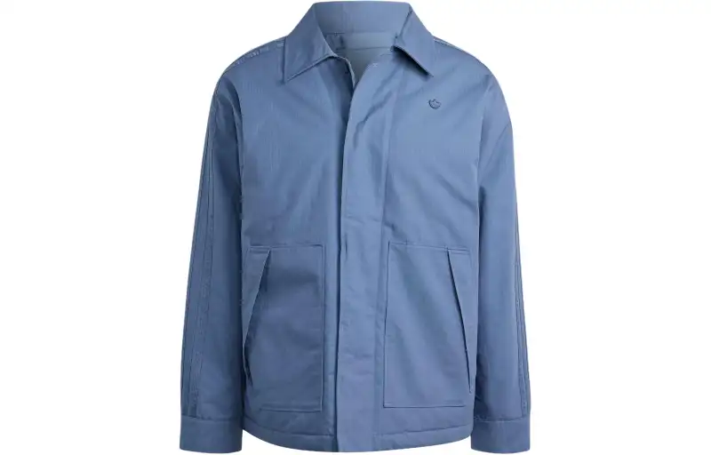 Adidas Originals Premium Essentials Premium Essentials+Jacket Jackets & Coats Men's Gray Blue