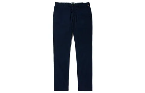 Timberland Casual Pants Men's Royal Blue Moderate Straight Fit Pants