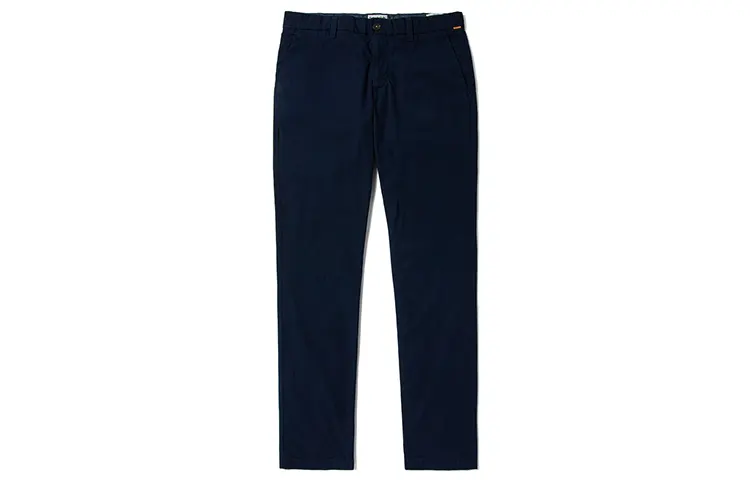 Timberland Casual Pants Men's Royal Blue Moderate Straight Fit Pants