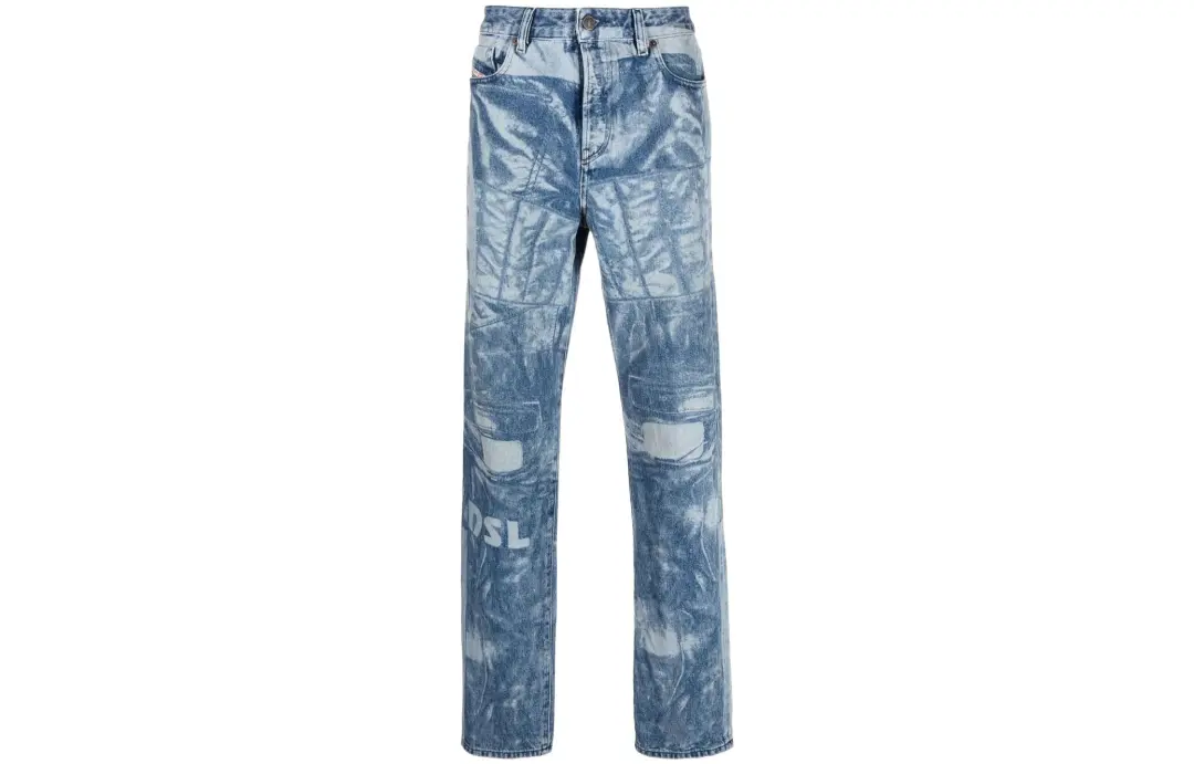 DIESEL 1955 Laser print Straight leg Jeans