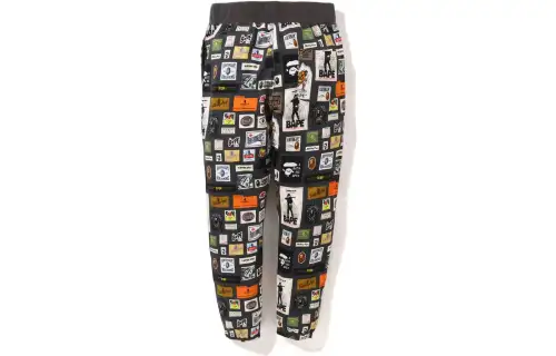 Bape Multi Label Sweatpants