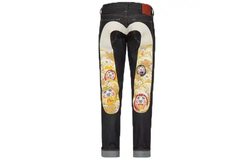 EVISU Jeans Fall Men's Denim Blue