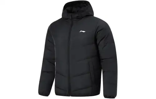 Li Ning Down Jacket Unisex Black