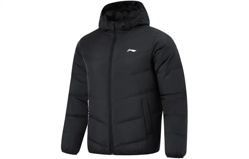 Li Ning Down Jacket Unisex Black