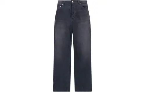 Balenciaga Logo Patch Baggy Pants