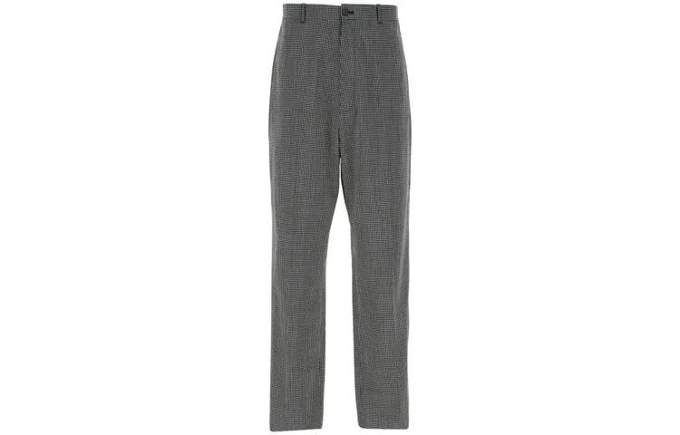 Balenciaga Casual Pants Loose Fit Men's Gray