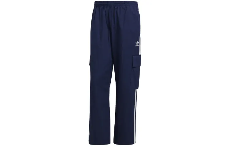 Adidas Originals Knitted Sweatpants Men's Blue