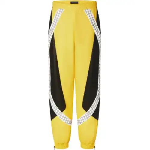 LOUIS VUITTON FW22 Knitted Sweatpants Men's Yellow