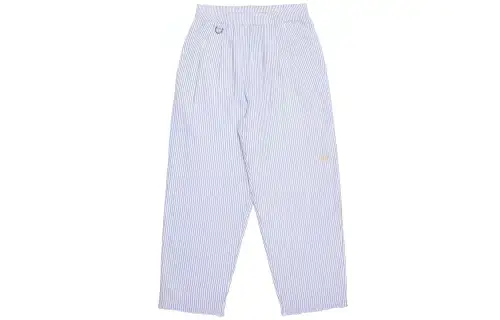 Drew house Smiley Collection Casual Pants Unisex Blue Moderate Straight Fit Pants