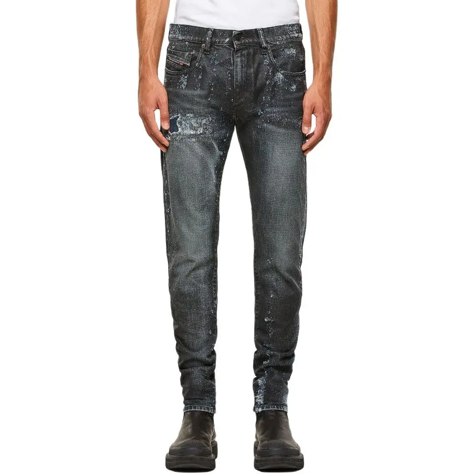 DIESEL Jeans Men's Blue Moderate Pencil Pants