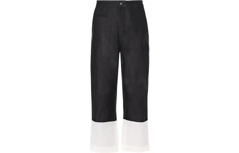 LOEWE Jeans Men's Blue Moderate Straight Fit Pants