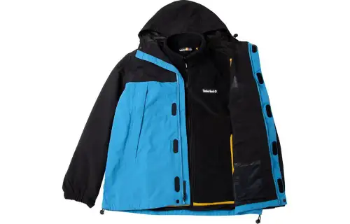 Timberland Fleece Clothing Men's Blue Black