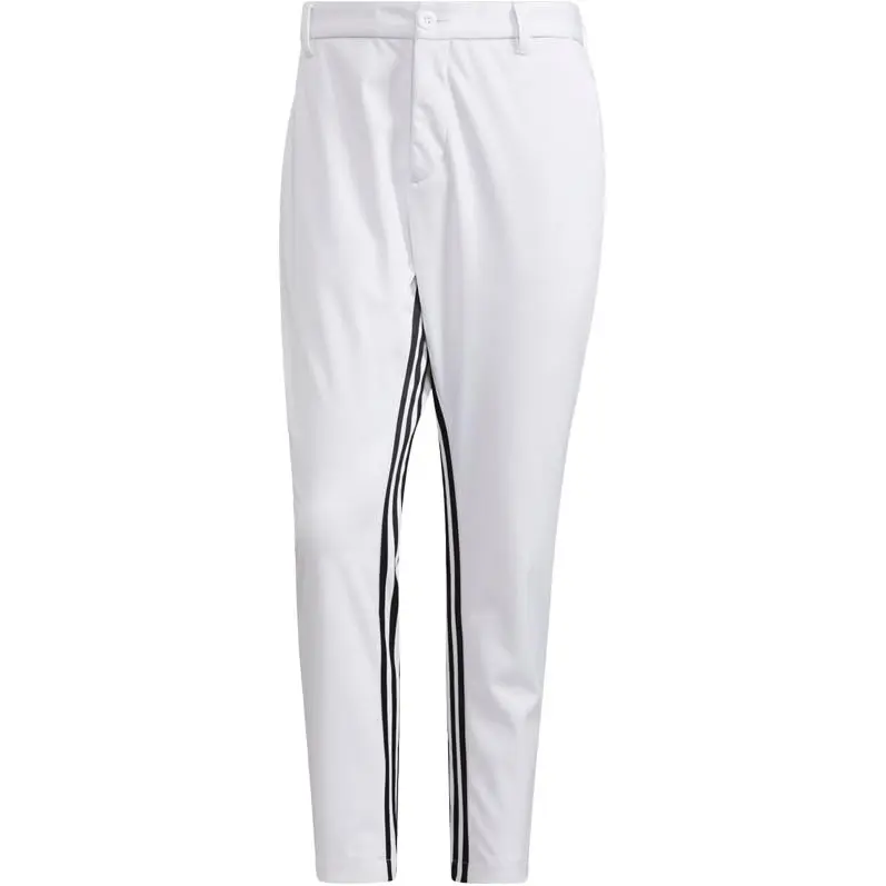 Adidas Knitted Sweatpants Men's White Moderate Slim Fit Pants