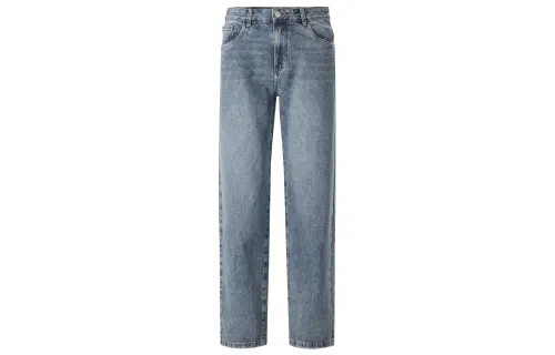 CHINISM Jeans Unisex Moderate Wide Leg Pants