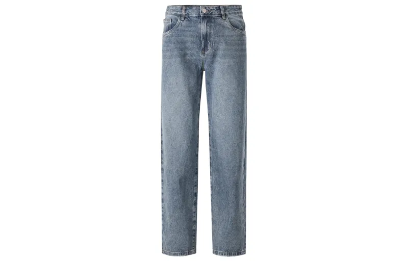 CHINISM Jeans Unisex Moderate Wide Leg Pants