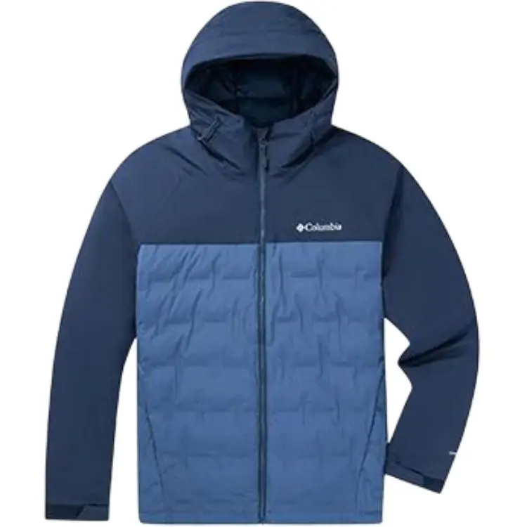 Columbia City Outdoor Collection Down Jacket Men's Dark Blue