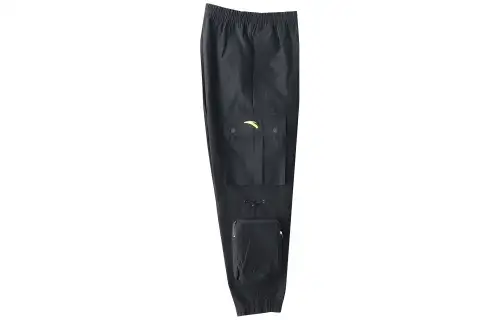 ANTA Cargo Pants Men's Black Moderate
