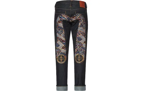 EVISU SS22 Jeans Men's Denim Blue
