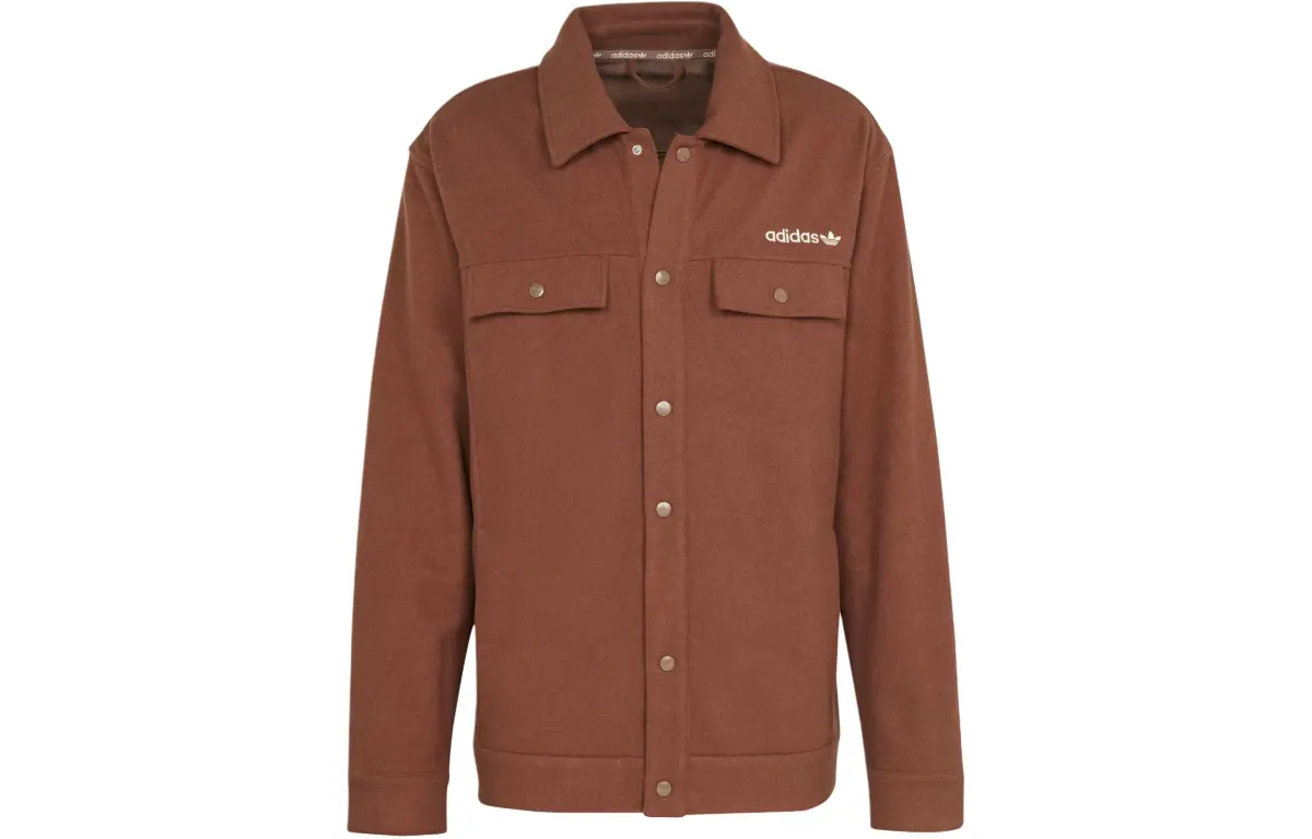 Adidas Originals Logo Embroidered Premium Overshirt