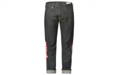 EVISU Jeans Men's Denim Blue Moderate Straight Fit Pants