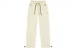 Jordan Knitted Sweatpants Men's Yellow Moderate Straight Fit Pants