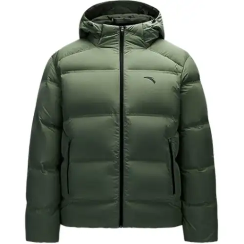 Anta Variety Training Collection Down Jacket Men's Forest Green