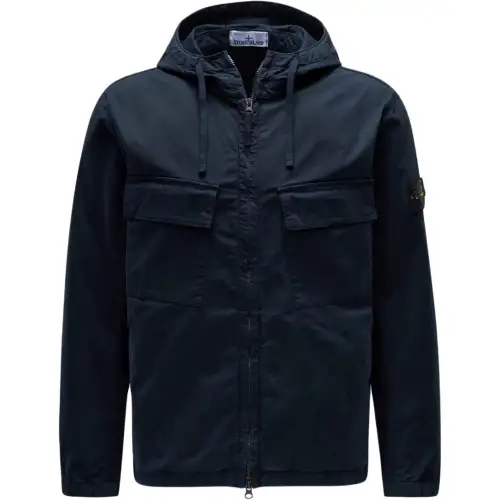 STONE ISLAND SS24 Jackets & Coats Men's Dark Blue