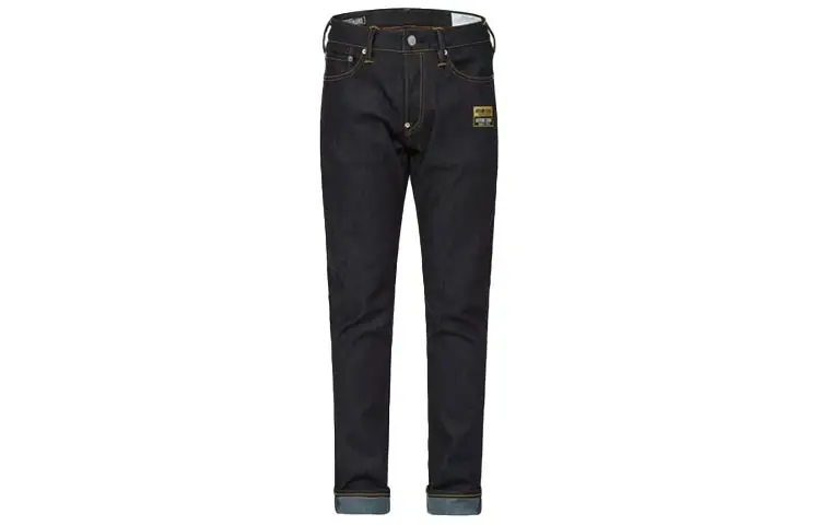 EVISU Tapered Pants Jeans Men's Denim Blue