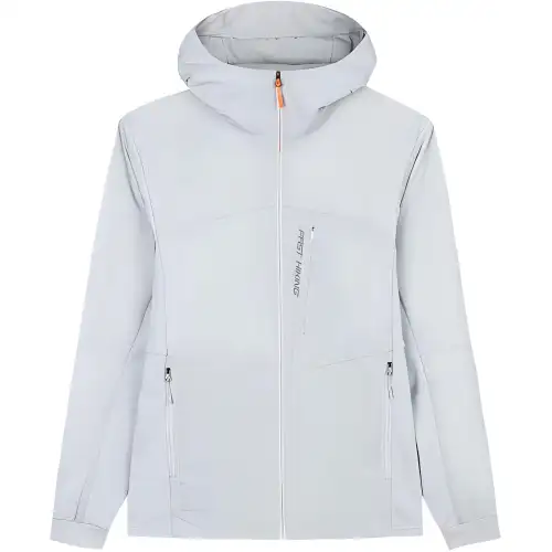 Anta Puffer Jacket Men's White Mist Gray