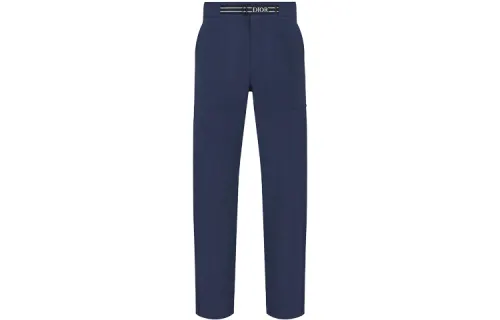 DIOR Quarterly New Products Casual Pants Men's Marine Blue