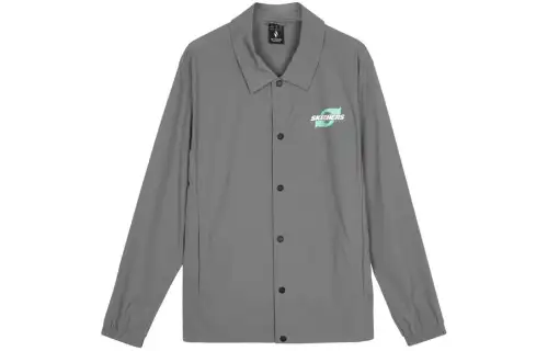 Skechers Jackets & Coats Men's Lime Gray