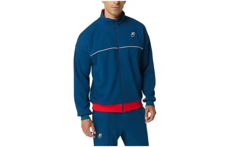 Asics Jackets & Coats Men's Blue