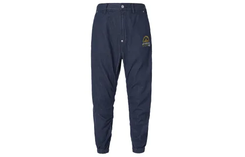 EVISU Jeans Men's Denim Blue Moderate Cuffed Pants