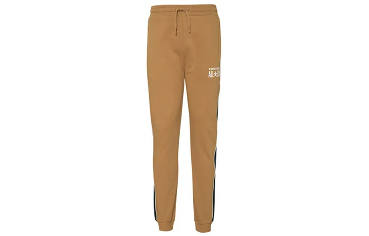 Converse Knitted Sweatpants Men's Wheat Moderate Cuffed Pants
