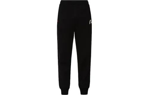 EVISU Knitted Sweatpants Men's Moderate Cuffed Pants