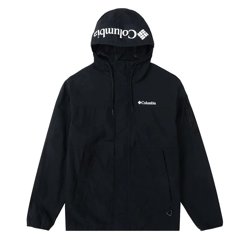 Columbia Jackets Men's Black Hooded Moderate Other