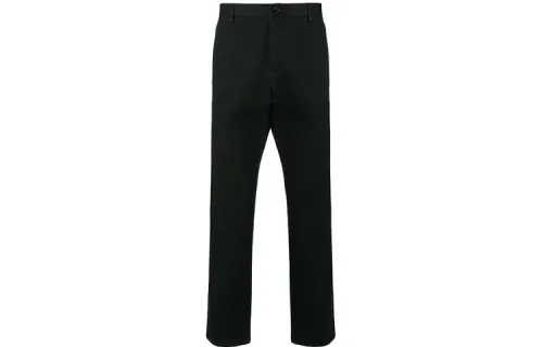 GUCCI Casual Pants Men's Black Moderate Straight Fit Pants