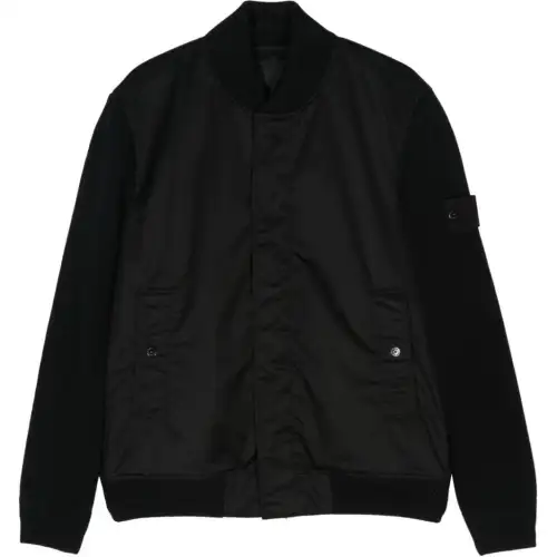 STONE ISLAND Compass Patch Bomber Jacket