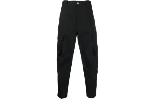 STONE ISLAND Knitted Sweatpants Men's Black