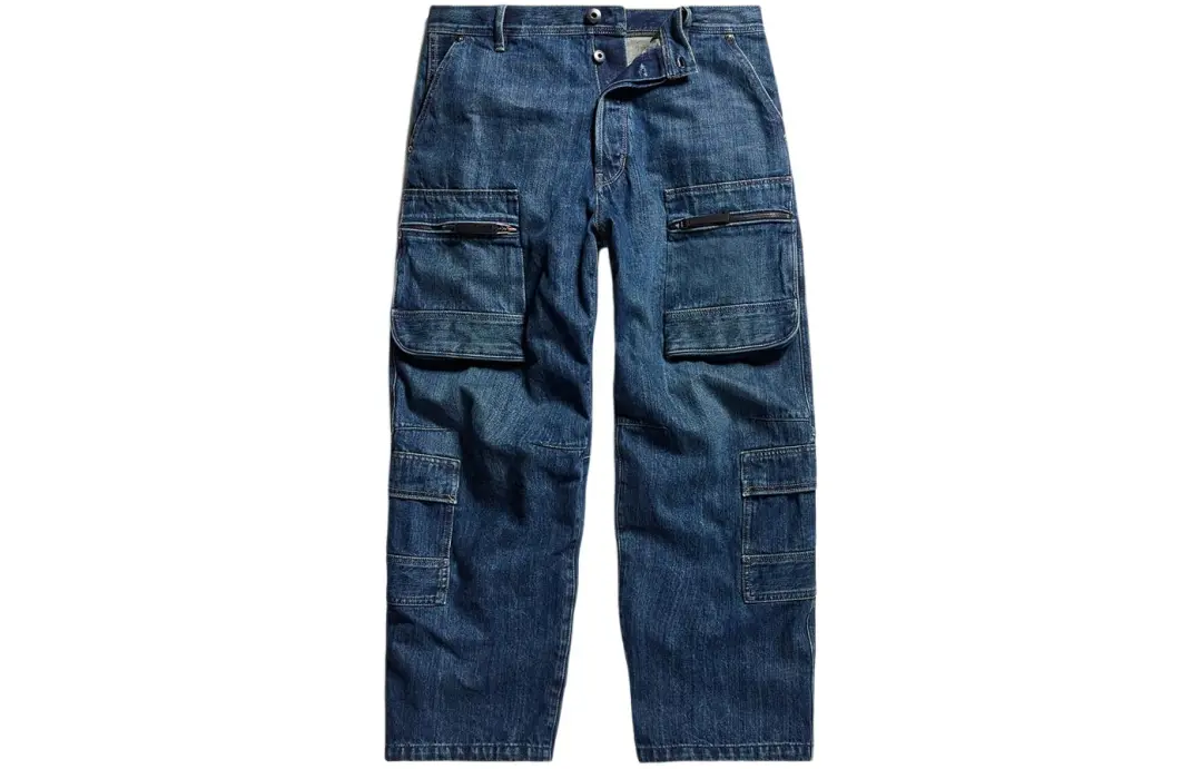 G STAR RAW Jeans Men's Blue Thickened Cargo Pants