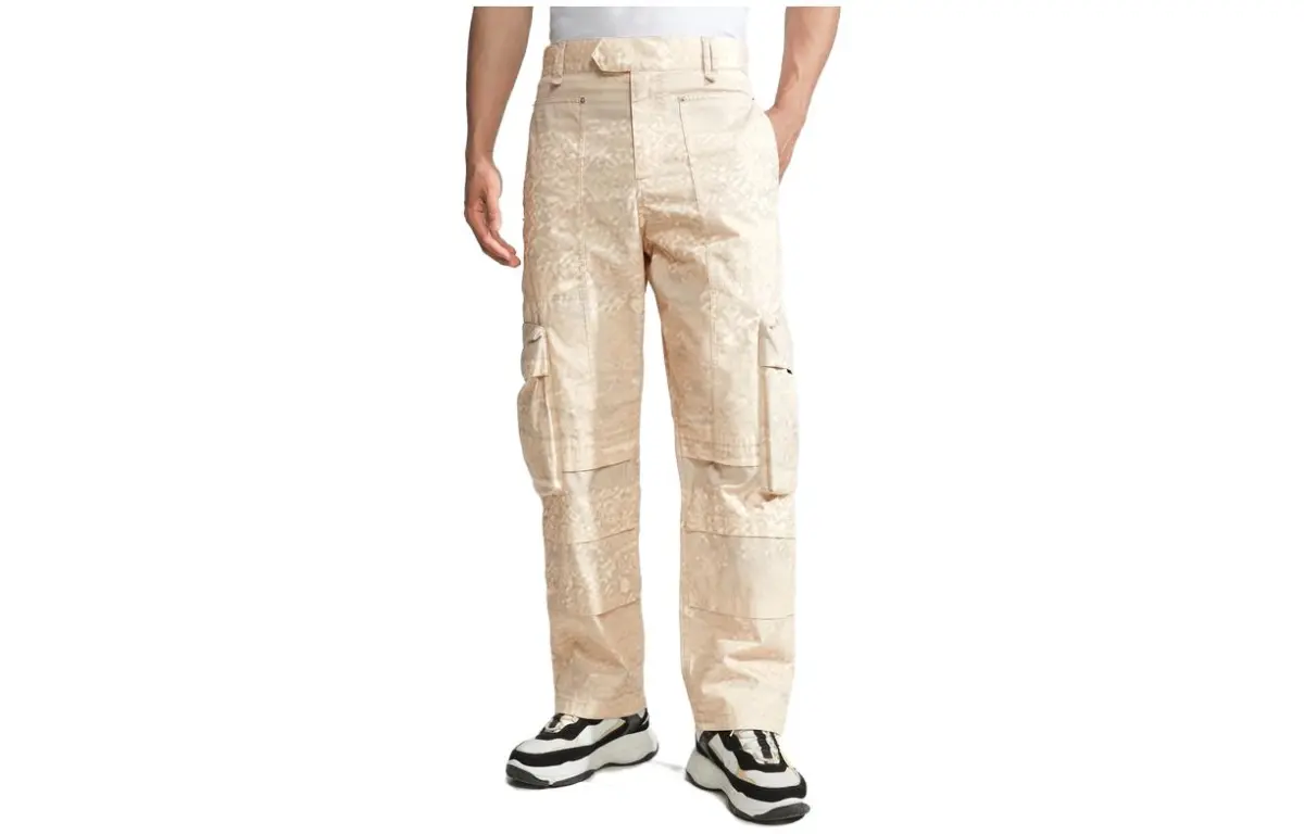 Calvin Klein Cargo Pants Men's 0F4-Cheese Yellow Moderate