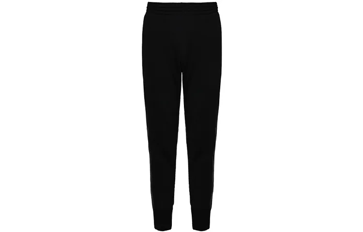 Jordan 11 Hybrid Knitted Sweatpants Men's Black Thickened Cuffed Pants