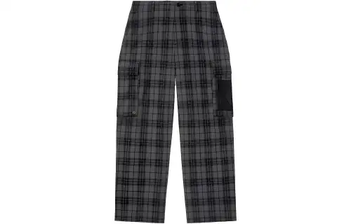 Burberry X Pop Trading Company FW22 Cargo Pants Men's Dark Gray