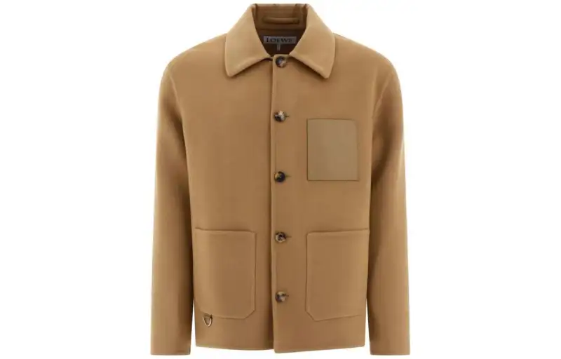 LOEWE Jackets & Coats Men's Beige